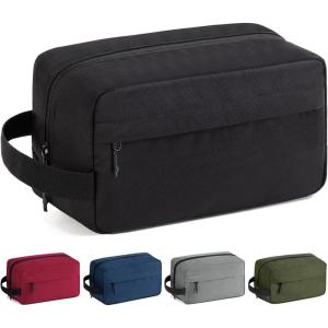 Vorspack Travel Toiletry Bag for Men – Hanging Toiletries Bag Water Resistant Travel Bag for Toiletries Accessories(Black)