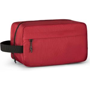 Vorspack Travel Toiletry Bag for Men – Hanging Toiletries Bag Water Resistant Travel Bag for Toiletries Accessories(Maroon)