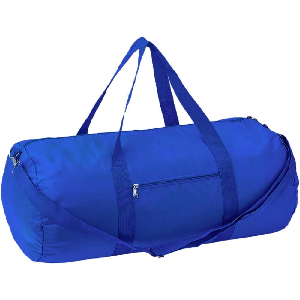 imageVorspack Duffel Bag 202428 Inches Foldable Gym Bag for Men Women Duffle Bag Lightweight with Inner Pocket for Travel Sports28 Inches Blue