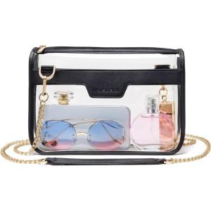 Vorspack Clear Purse – Stadium Approved Crossbody Bag for Women, Sport Event, Concert