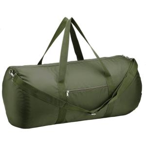 Vorspack Duffel Bag 20-24-28 Inches Foldable Gym Bag for Men Women Duffle Bag Lightweight with Inner Pocket for Travel Sports(28 Inches Green)