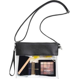 Vorspack Stadium Approved – PU Leather Clear Crossbody Bag for Concert Festival